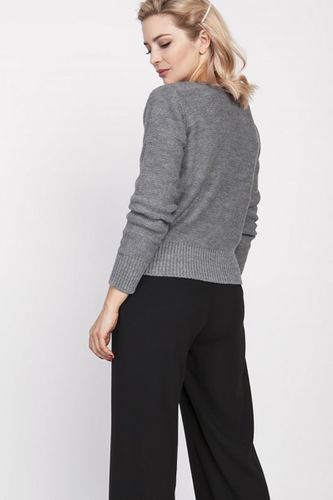 Sweter Kardigan Model SWE210 Grey - MKM  S na Arena.pl