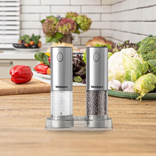 MŁYNEK WEBBER ELEKTRYCZNY 25W CERAMICZNE ŻARNA LED USB-C 2SZT na Arena.pl