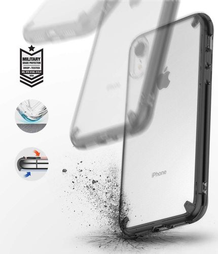 RINGKE FUSION IPHONE XR SMOKE BLACK na Arena.pl