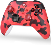 TechKen Kontroler Bezprzewodowy Do Xbox Series X S One PC Czerwone Moro