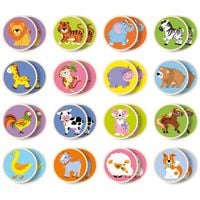 Gra w zapamiętywanie Memory Zwierzątka