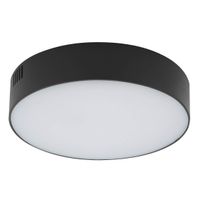 Natynkowa lampa salonowa Lid Round 10416 Nowodvorski LED 25W 4000K czarna