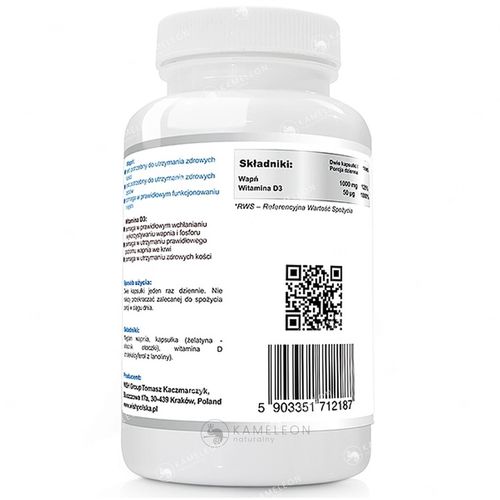 Witamina K2 MK7 100mcg D3 50mcg OLEJ MCT 120caps na Arena.pl