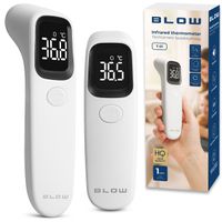 TERMOMETR BEZDOTYKOWY MEDYCZNY LEKARSKI DO POMIARU TEMPERATURY CIAŁA ALARM