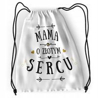 Plecak Dla Mamy Sportowy Szkolny Worek Torba Z Nadrukiem Ze Zdjęciem