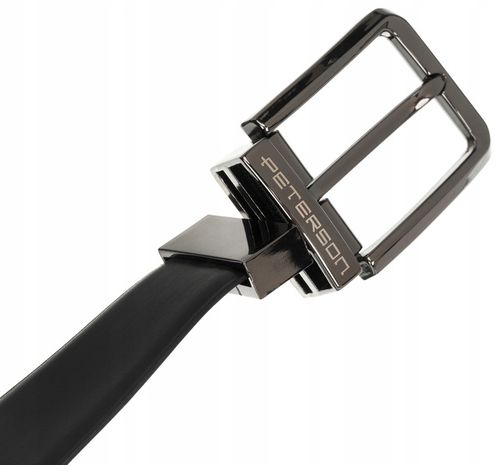 Peterson pasek męski skórzany do spodni dwustronny do garnituru na Arena.pl