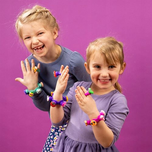 Biżuteria dla dzieci Plip Charms Zestaw różowy bransoletka FatBrainToy na Arena.pl