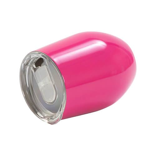 Kubek do grzanego wina 360 ml do sublimacji - różowy z zamykanym otworem do picia na Arena.pl