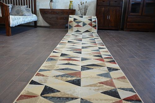 Chodnik DROP JASMINE 736 L.beige/Rust beż 80 cm na Arena.pl