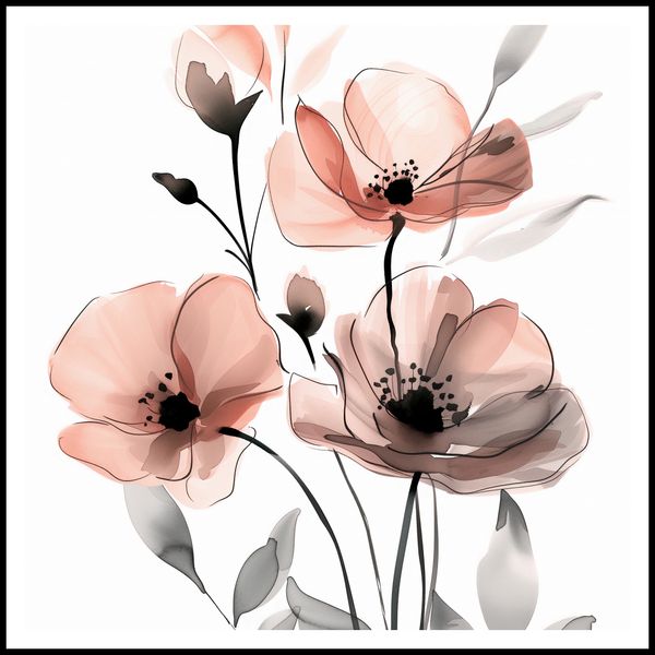 Plakat 100x100cm Subtelny Okaz zdjęcie 3