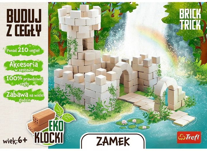 BRICK TRICK ZAMEK BUDUJ Z CEGŁY 210 ELEMENTÓW zdjęcie 7