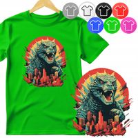 KOSZULKA DZIECIĘCA T-SHIRT - GODZILLA MECHAZILLA ELON - XXXS 86-92