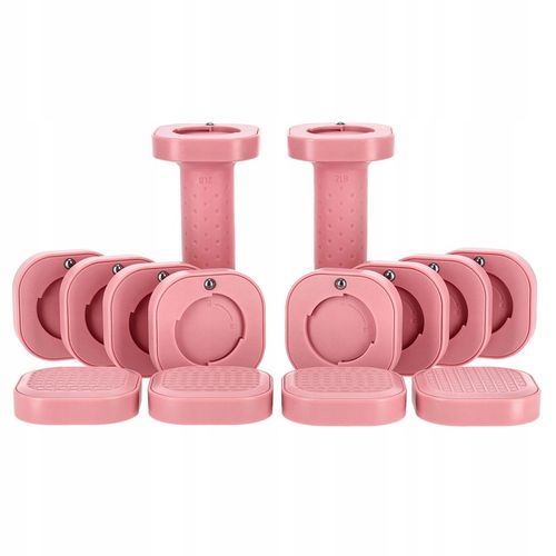 HANTELKI HANTLE CIĘŻARKI REWGULOWANE 4w1 ZESTAW DO ĆWICZEŃ FITNESS 2x2,27kg na Arena.pl