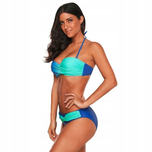 STRÓJ KĄPIELOWY MAJTKI STANIK BIKINI PUSH UP / M na Arena.pl
