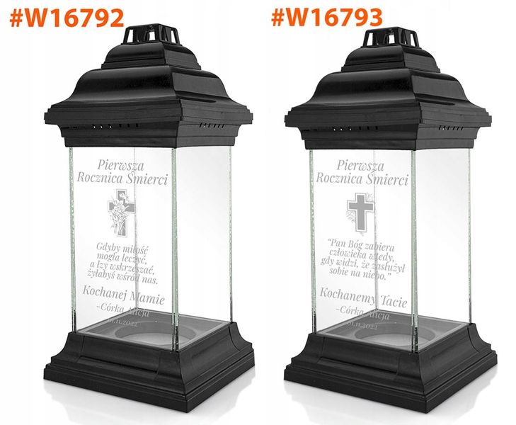 Znicz lampion dla DZIADKA kapliczka z GRAWEREM zdjęcie 8