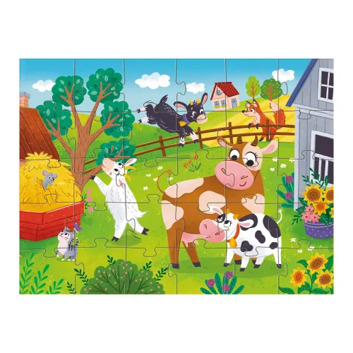 puzzle dodo   ”krowy i kozy” 300683 na Arena.pl