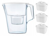 DZBANEK FILTRUJĄCY AQUAPHOR 2,5L TIME + 3 FILTRY MAXFOR PLUS