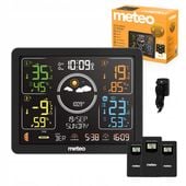 STACJA POGODOWA Z DCF METEO SP301 POGODYNKA HIGROMETR BAROMETR 3