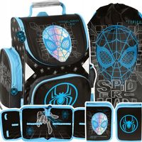 TORNISTER SZKOLNY PLECAK DLA CHŁOPCA SPIDERMAN DO 1 KLASY PIÓRNIK WOREK