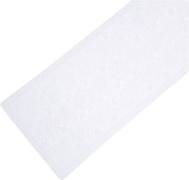 Bieżnik biały szydełkowy zdjęcie 1