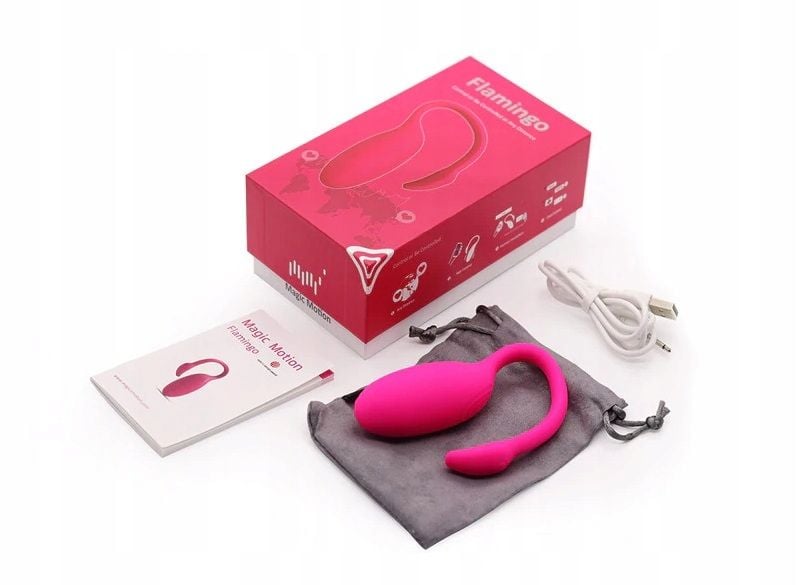 WIBRATOR DLA PAR JAJECZKO FLAMINGO STEROWANE APKA zdjęcie 5