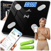 WAGA ŁAZIENKOWA SMART SLIM + APLIKACJA + GRATIS | 180KG ELEKTRONICZNA
