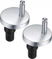 2X WYMIENNE ZAWIASY DO DESKI SEDESOWEJ NAKRĘTKI MOCUJĄCE SOLIDNE PARA