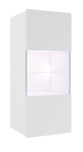 Calabrini witryna wisząca biały połysk na Arena.pl