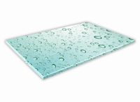 SZKLANA DESKA KUCHENNA 60x20 200c Krople wody