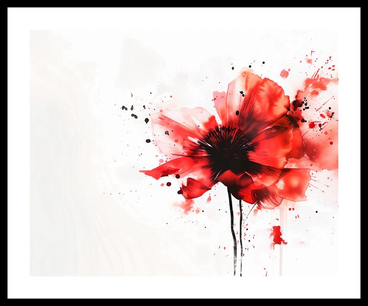 Plakat 50x40cm Płynna Akwarela zdjęcie 3