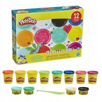 CIASTOLINA PLAY-DOH MASA PLASTYCZNA ZESTAW DUŻO KLORÓW 12 tub 567g PLAYDOH