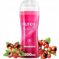 Żel Intymny DUREX PLAY GUARANA 2w1 200ml Duży Lubrykant Wodny Sex