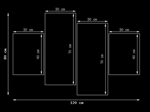 120CM 80CM ZEGAR 4 ELEM LIMONKA WODZIE OBRAZ ŚCIENNY na Arena.pl