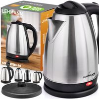 CZAJNIK ELEKTRYCZNY BEZPRZEWODOWY TURYSTYCZNY DUŻY MOCNY STALOWY