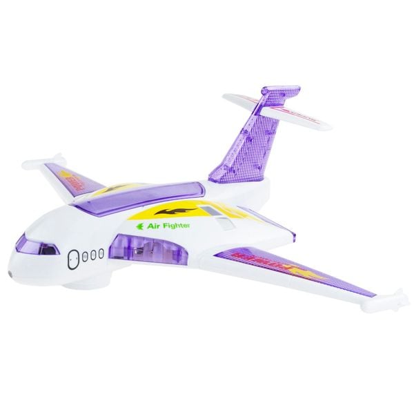 SAMOLOT jeżdzący INTERAKTYWNY ŚWIECĄCY LED GRAJĄCY DLA DZIECI Z DŹWIĘKIEM zdjęcie 5