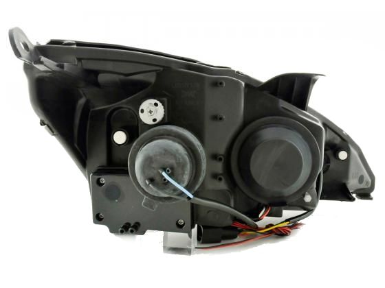 LAMPY REFLEKTORY Do FORD FOCUS MK1 OD 1998 DO.2001 Roku RINGI BLACK zdjęcie 5