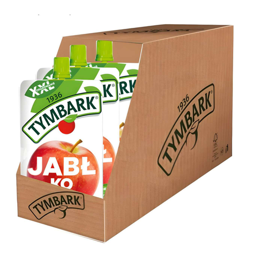Tymbark Mus XXL o smaku jabłko 200 g  x 10 sztuk na Arena.pl
