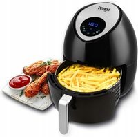 FRYTKOWNICA BEZTŁUSZCZOWA 4,5L FRYTOWNICA AIR FRYER 1500W VENGA AFT3006 FRYTKOWNICA BEZTŁUSZCZOWA 4,5L FRYTOWNICA AIR FRYER 1500W VENGA AFT3006