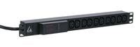 Lanview 19" rack mount power strip,