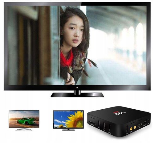 ODTWARZACZ MULTIMEDIALNY SMART TV BOX SCISHION ANDROID 10.1 V88 PRZYSTAWKA na Arena.pl