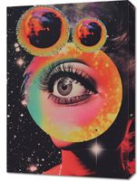 Obraz 50x70cm Oko w Kosmosie