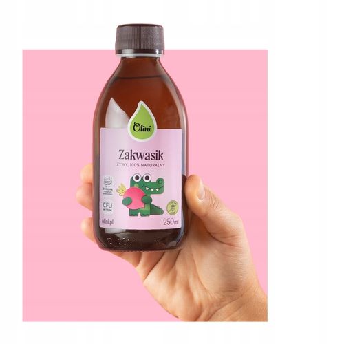 Zakwas buraczany dla dzieci 500 ml Olini Zakwas z buraków Na Zaparcia na Arena.pl