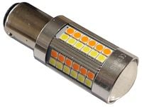 żarówka 69 LED p21/5w bay15d dwu kolorowa dual color 12v  USA RS