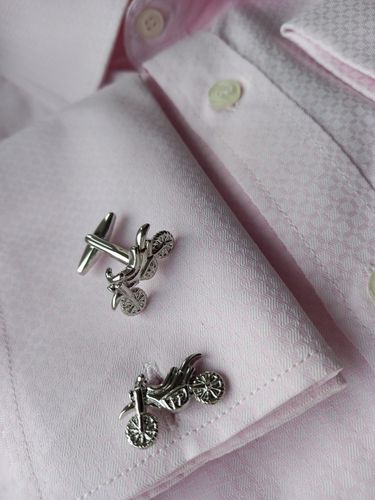 Spinki do mankiet koszuli Motor Motocykl Cross na Arena.pl