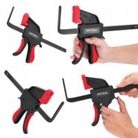 Ścisk zacisk do mocowania prowadnic 70x300 mm kraft&dele KD11779