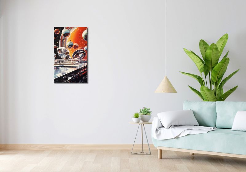 Obraz 40x70cm Orkiestra Sfer zdjęcie 2