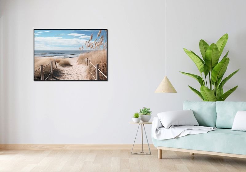 Plakat 100x70cm Nadmorski Most zdjęcie 4