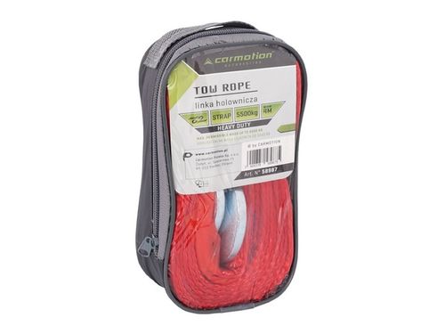 GRATISY# Pas Taśma Linka holownicza 5.5T 4m Heavy Duty na Arena.pl