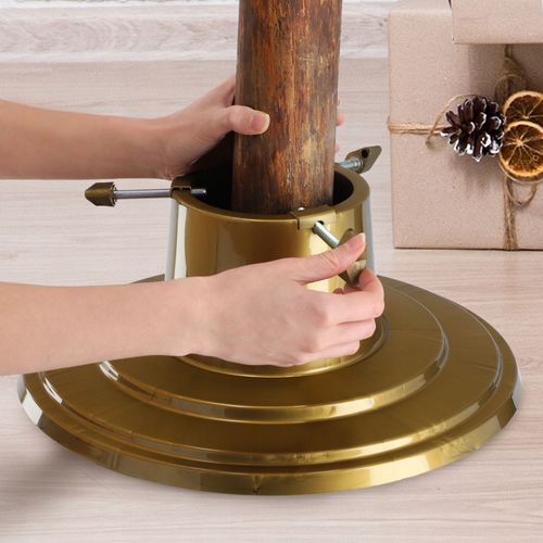 Stojak Pod Choinkę Choinkowy Na Choinkę 2M Złoty na Arena.pl