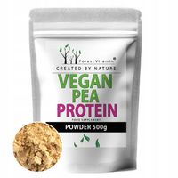 Izolat białka grochu 85% 500g ROŚLINNE BAŁKO Z GROCHU CZYSTE VEGAN